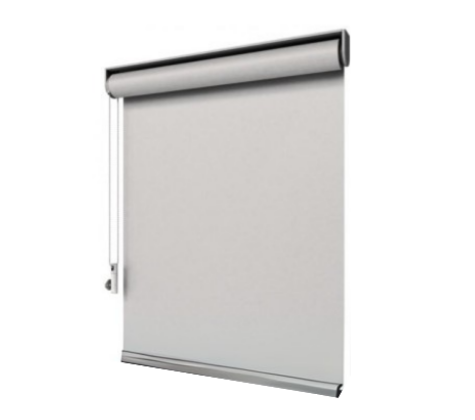 Látková roleta s přiznanou hřídelí Látková roleta s přiznanou hřídelí